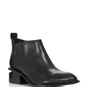 Alexander Wang kori ankle cutout leather boots 35.5